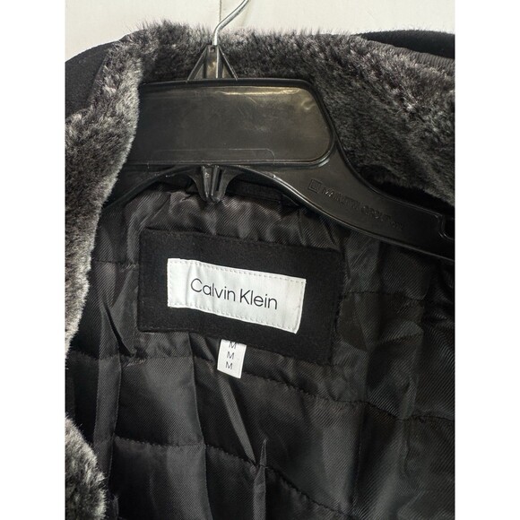 Calvin Klein $295 Men's Wool Blend Urban Walker Detachable Collar Jacket Sz: M - Picture 9 of 10